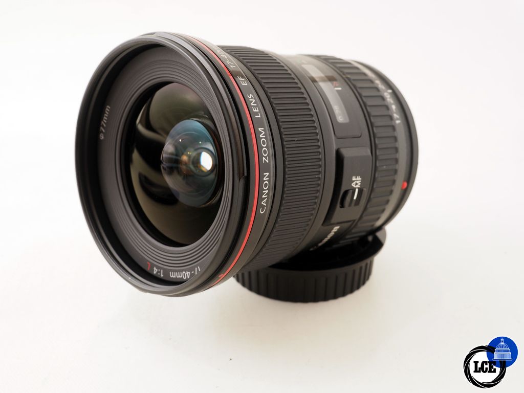 Canon 17-40mm F4 L