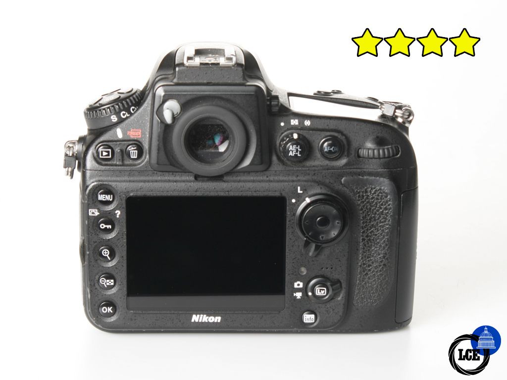 Nikon D800 BODY FX (BOXED) Shutter Count 59,857