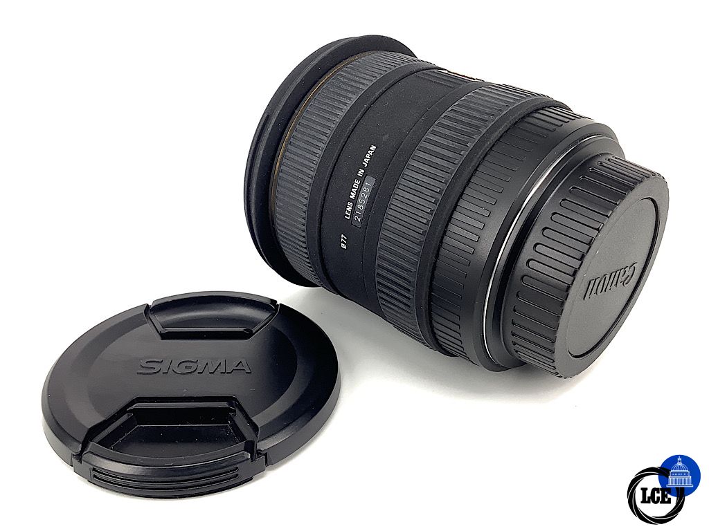 Sigma 10-20mm f4.-5.6 DC Canon EF-S Fit