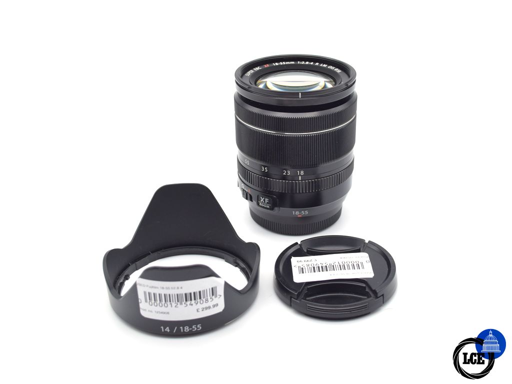 FujiFilm XF 18-55mm f/2.8-4 R LM OIS Zoom (inc Hood)