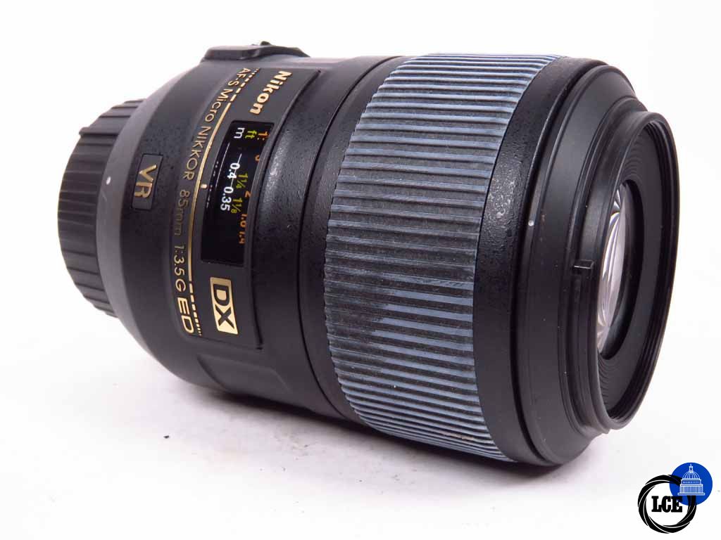 Nikon 85mm f3.5 DX ED VR AFS Macro