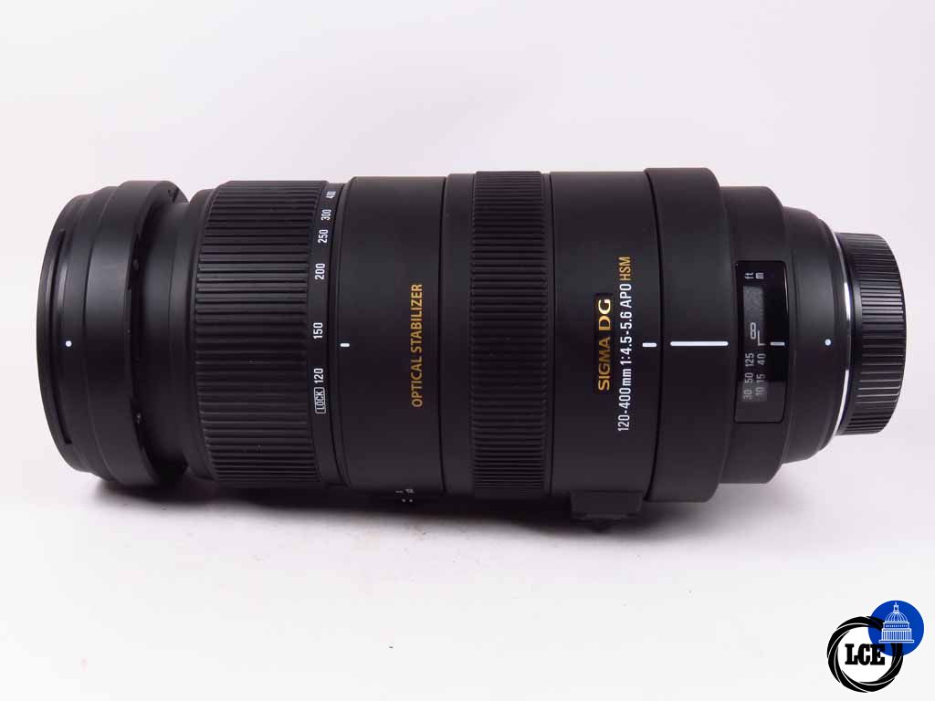 Sigma 120-400mm f4.5-5.6 APO HSM Nikon Fit