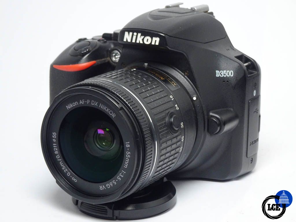 Nikon D3500 + AF-P 18-55mm f/3.5-5.6G VR Kit