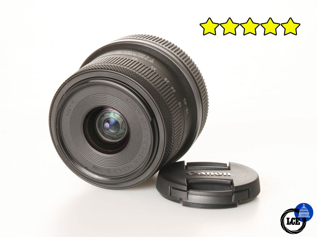 Canon RF-S 18-45mm f/4.5-6.3 IS STM