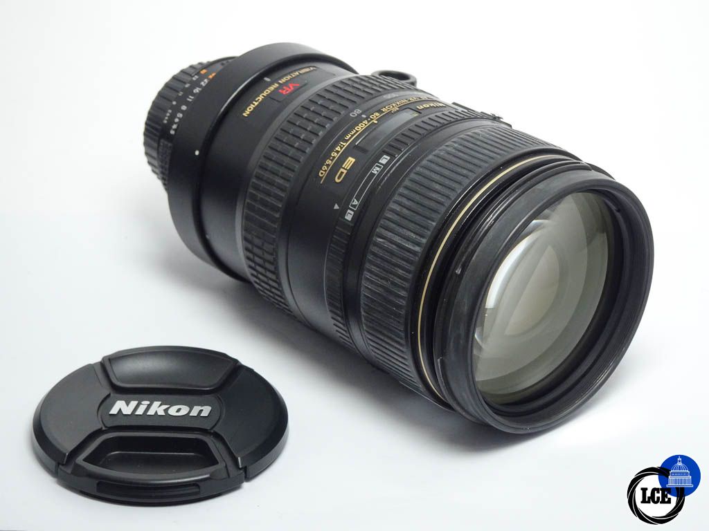 Nikon AF-D 80-400mm f/4.5-5.6 ED VR