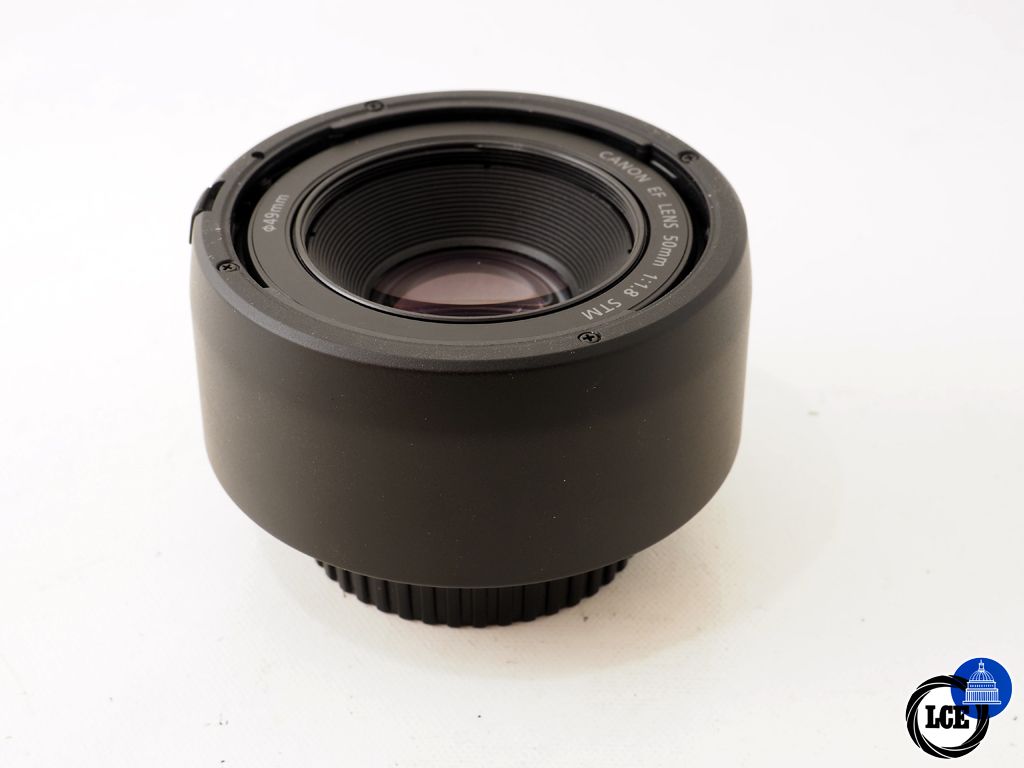 Canon EF 50mm F1.8 STM (includes hood)