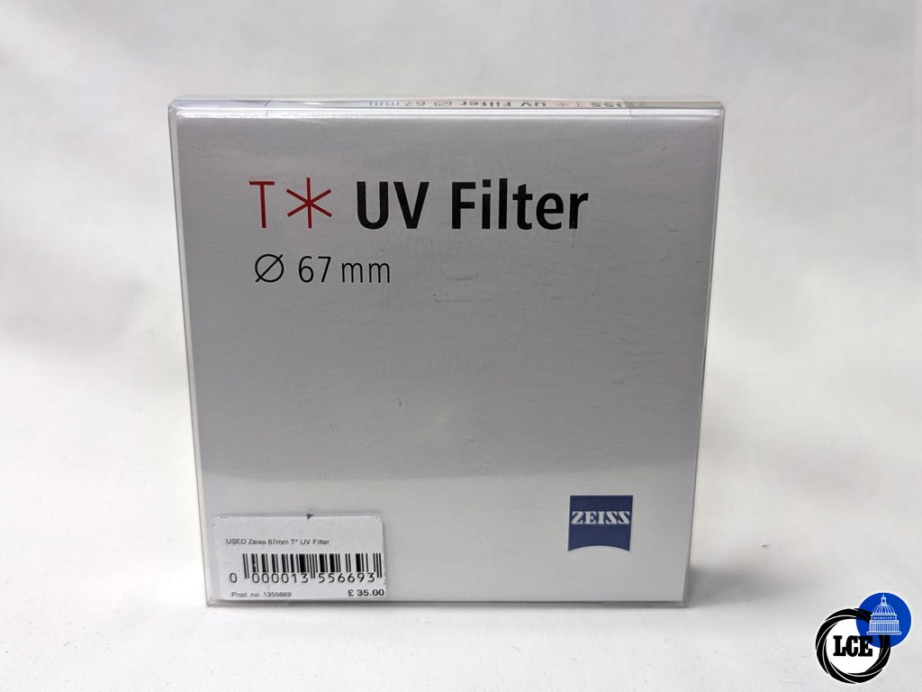 Zeiss 67mm T* UV Filter