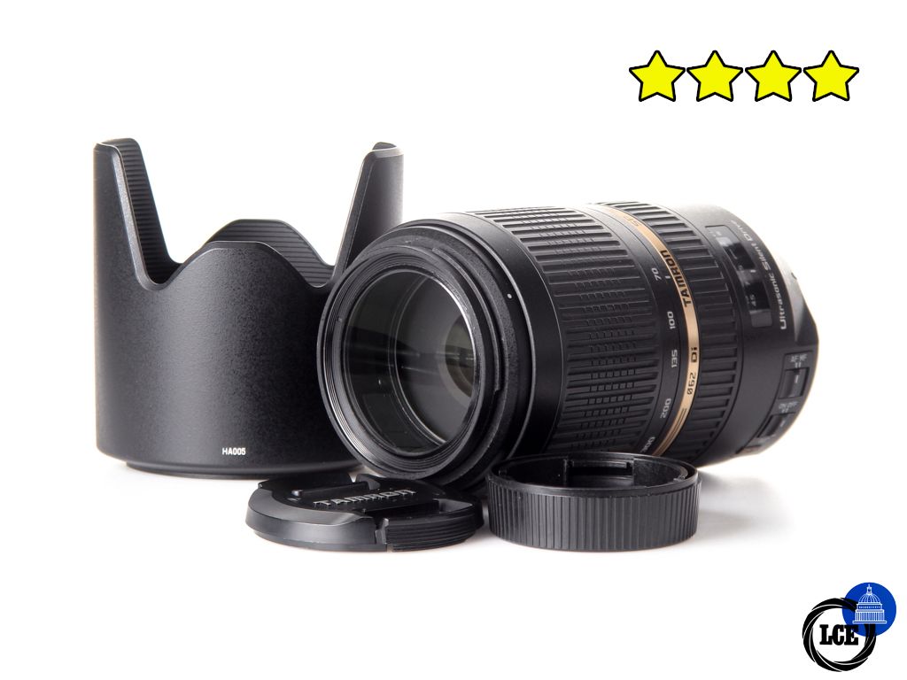 Tamron SP 70-300mm f4-5.6 Di VC - Nikon AF Fit (with Hood)