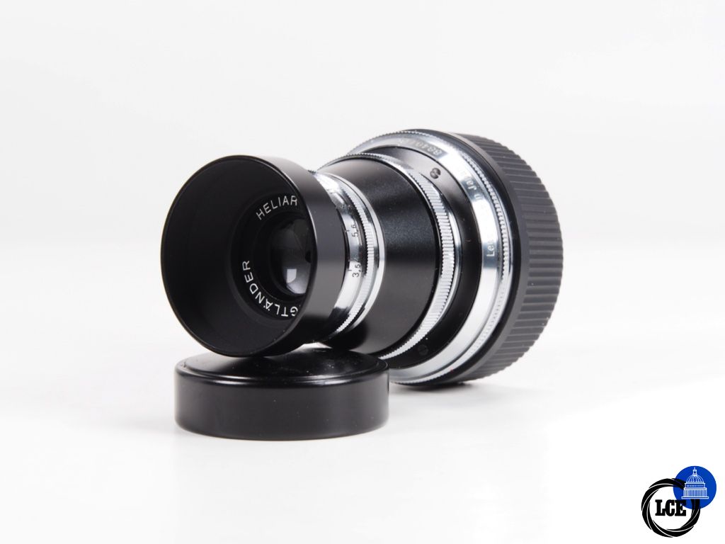 Voigtlander 50mm F3.5 Heliar, V/M mount