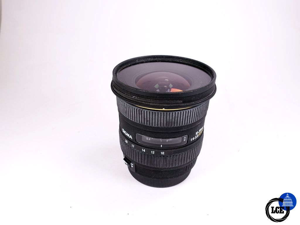 Sigma 10-20mm DC HSM F4-5.6 CAF