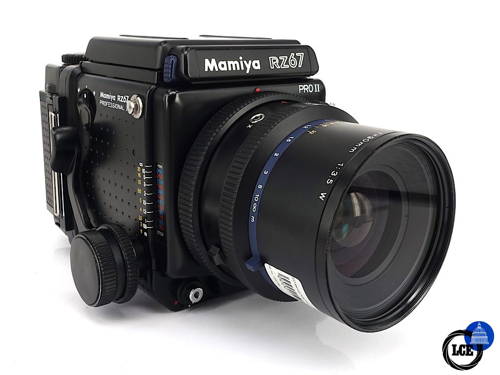 Mamiya RZ67 Professional II + 90mm F3.5 W + WLF + 120 Back | 4*