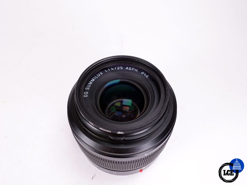 Panasonic 25mm F1.4 Summilux