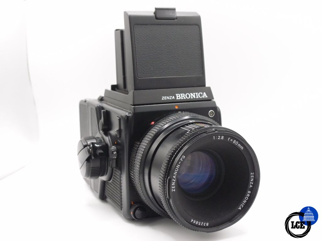 Bronica SQ-Ai with 80mm, WLF,  120 back, Prism and 645 back