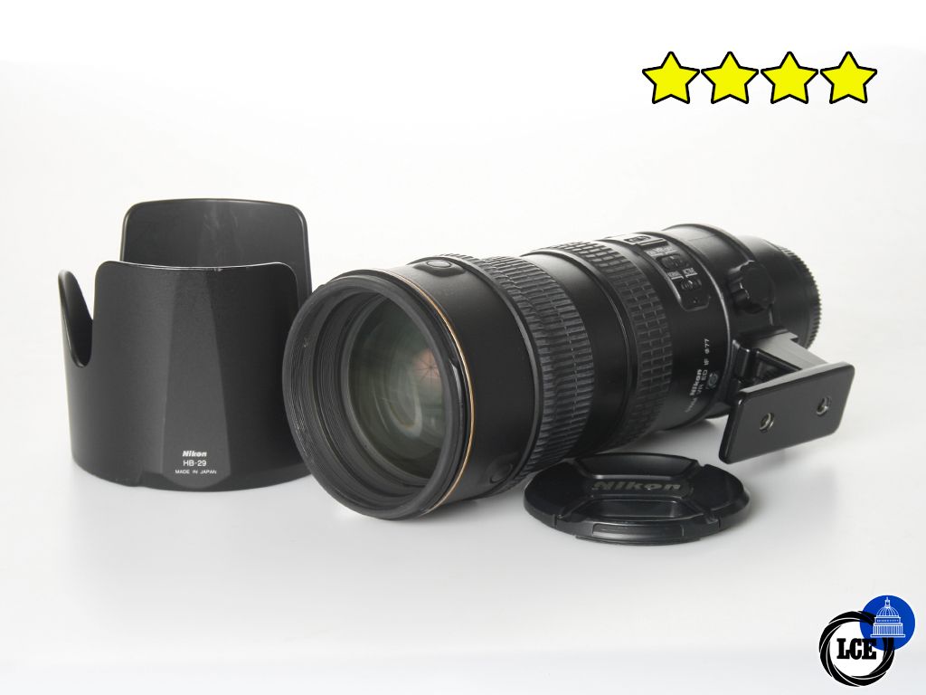 Nikon 70-200 f2.8 G ED VR IF AF-S (BOXED) with Hood