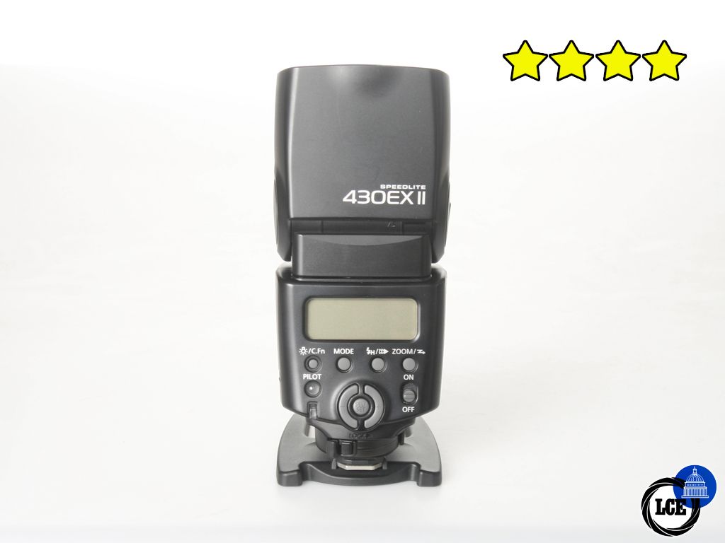 Canon Speedlite 430EX II (with Case and Stand)