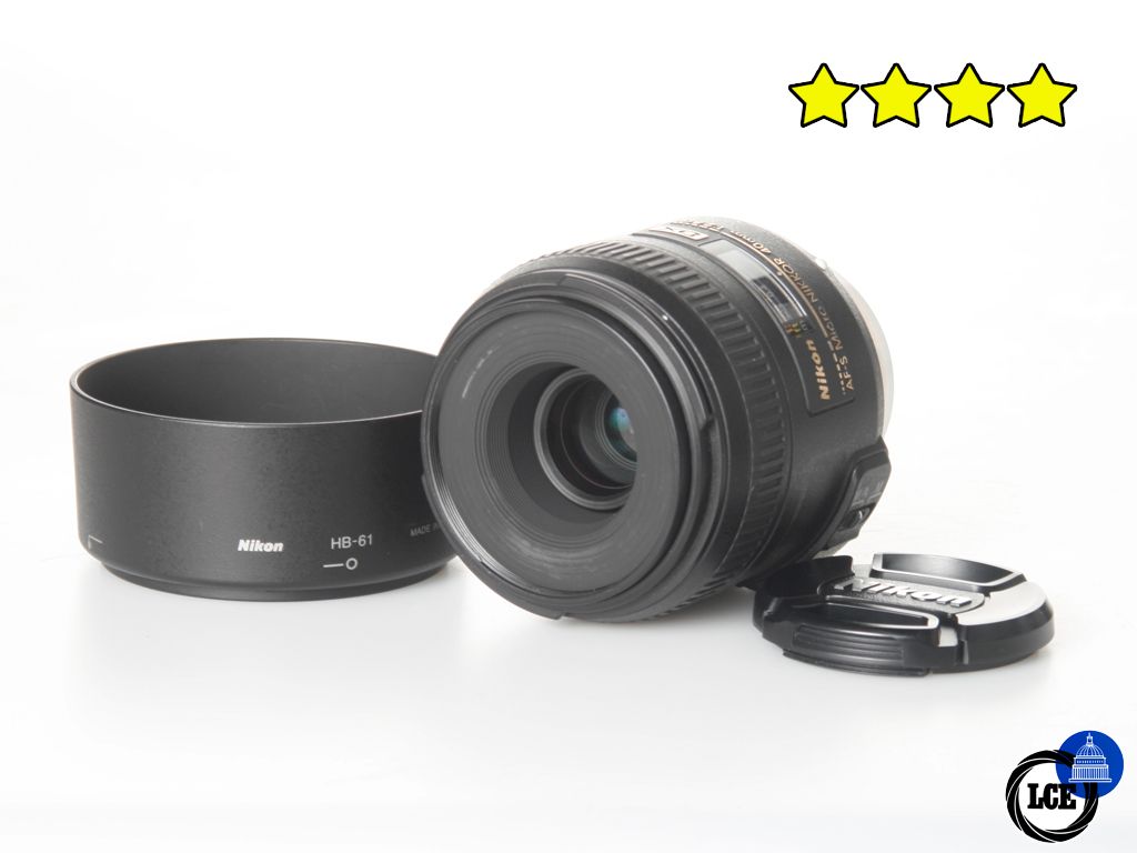 Nikon 40mm f/2.8G AF-S DX Micro (with Hood)