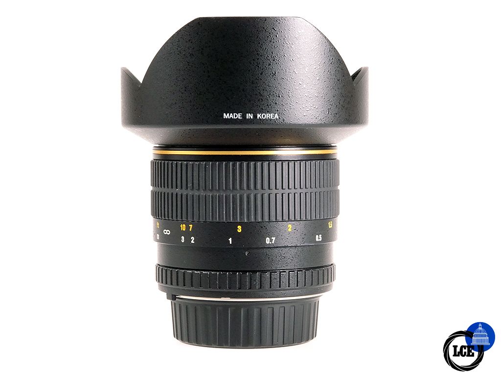 Samyang 14mm f2.8 ED ASA IF UMC Nikon F mount