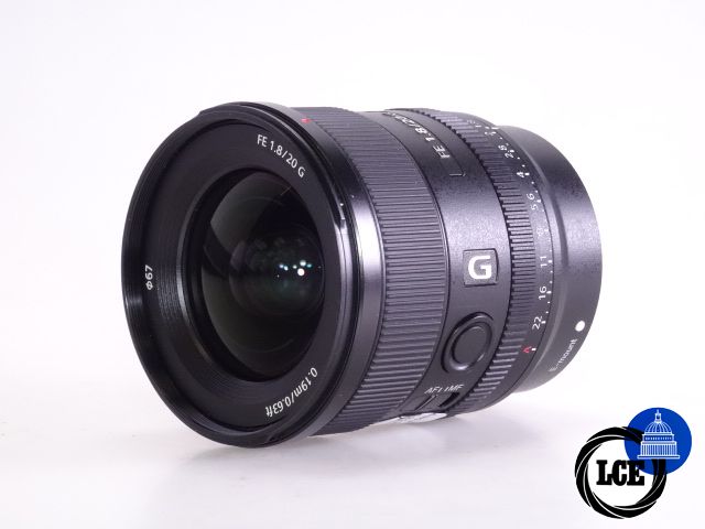 Sony FE 20mm f/1.8 G 