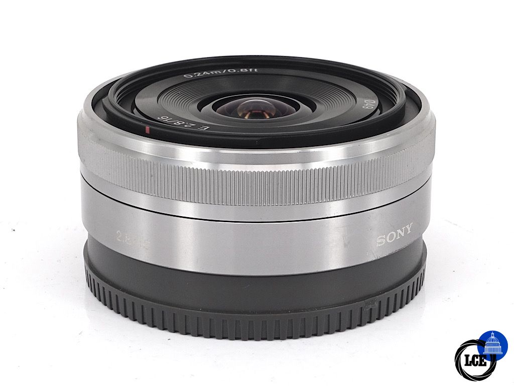 Sony E 16mm F2.8 Silver | 4*