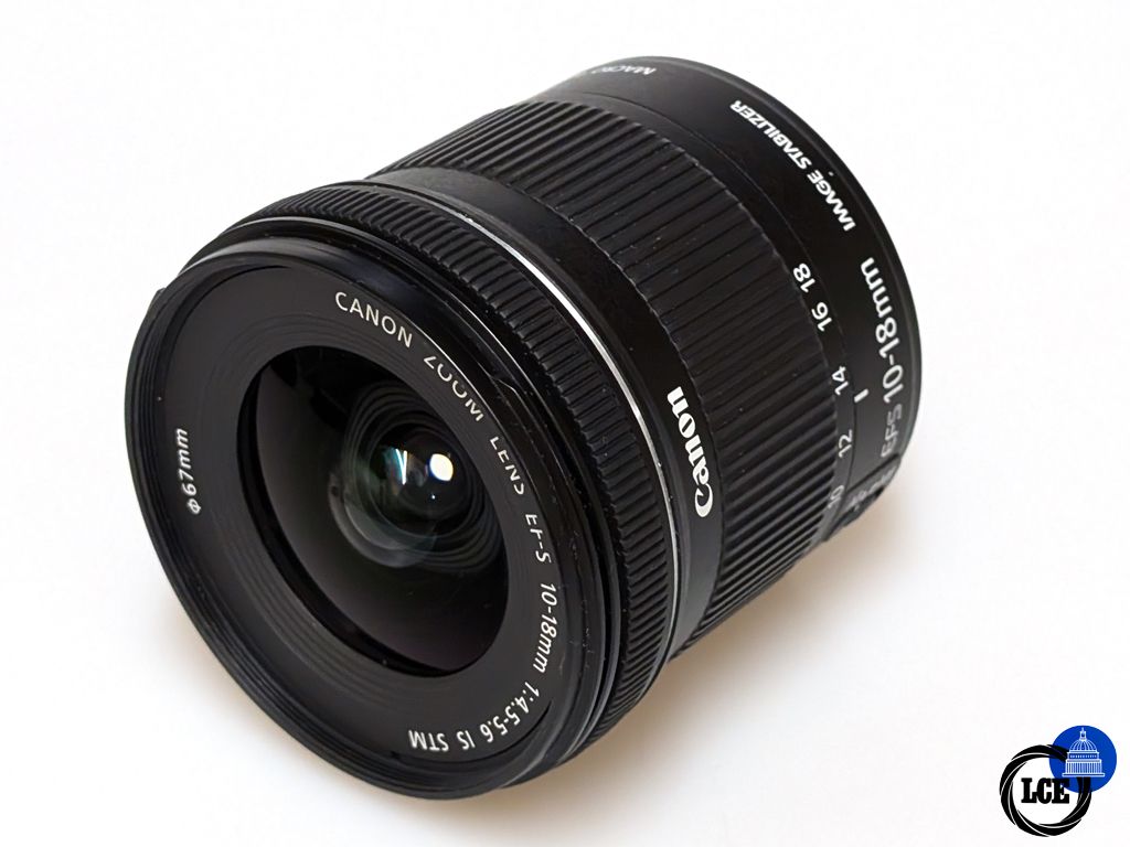 Canon EFS 10-18mm F4.5-5.6 IS STM 