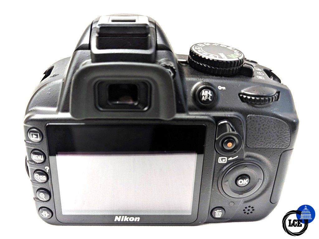 Nikon D3100 with AF-S 18-55mm F3.5-5.6 - Low 3.3k Shutter Count! 