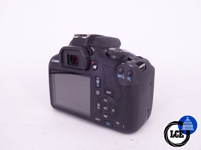 Canon EOS 2000D + 18-55mm IS II *** only 2k shots ***