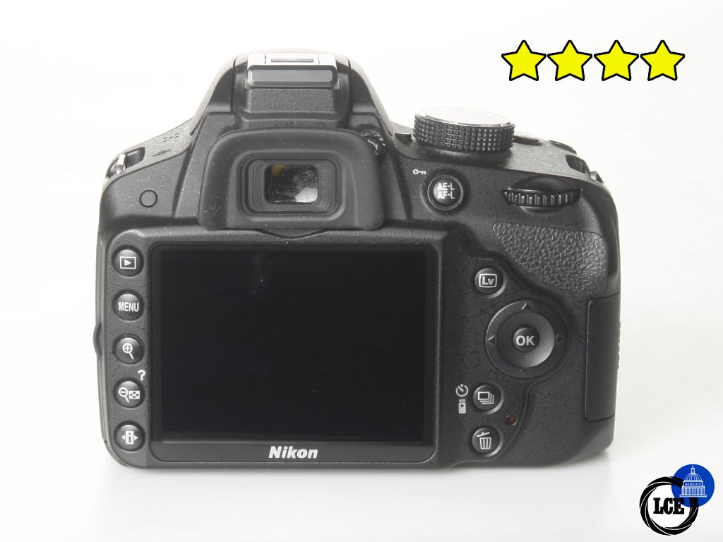 Nikon D3200+18-55mm GII VR AF-S (BOXED) Low Shutter Count 1,634