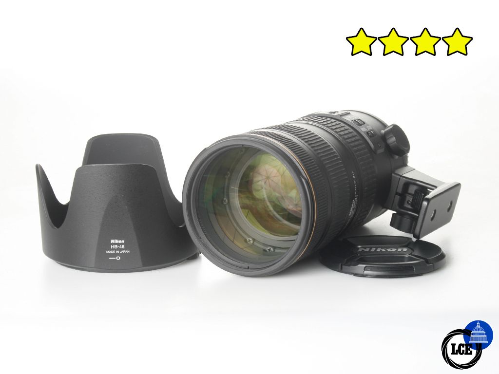 Nikon 70-200 f2.8 G II ED VR N AF-S (with Case & Hood)