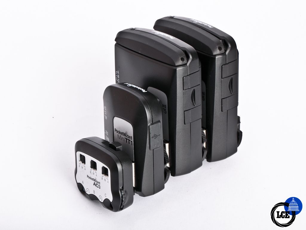 Pocket Wizard TT5 (x2) + TT1 + AC3 - Nikon Fit | 1012080