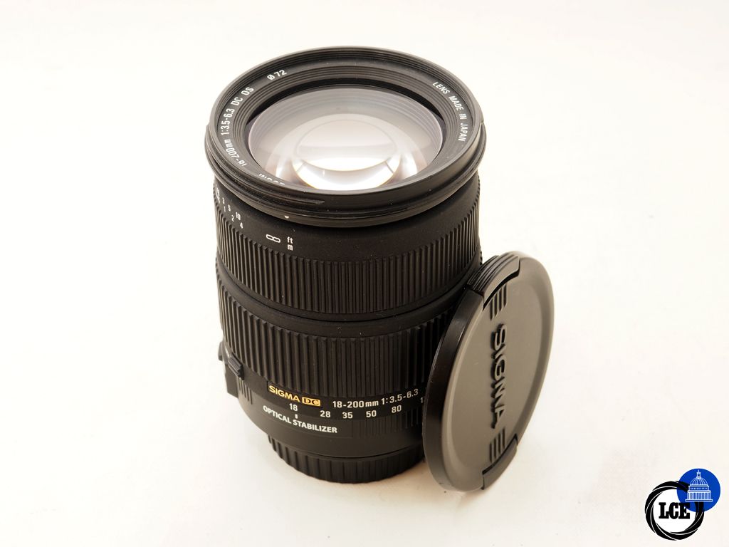 Sigma 18-200mm F3.5-6.3 DC OS CF