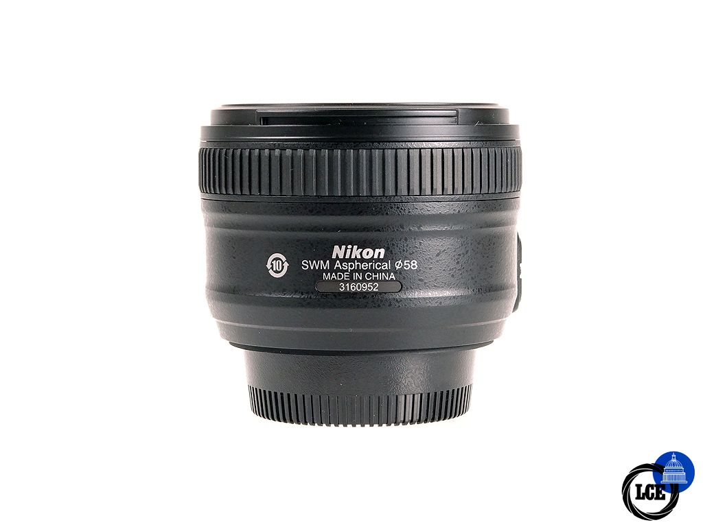 Nikon AF-S 50mm f1.8 G