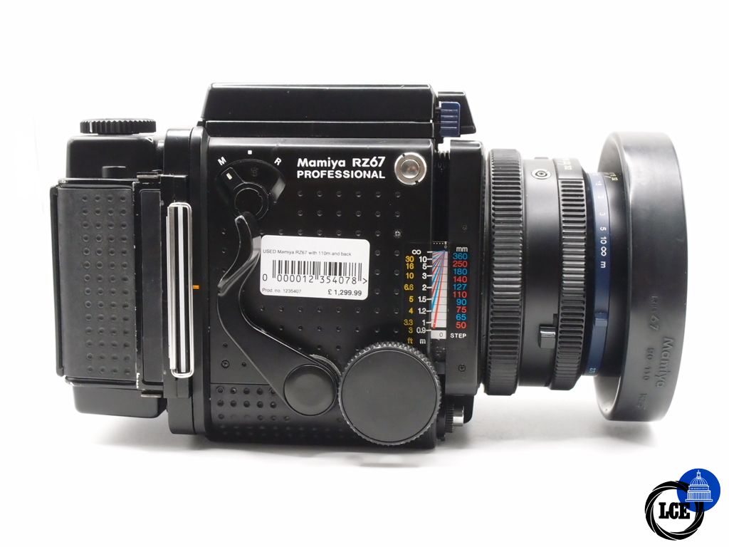 Mamiya RZ67 complete with 110mm f2.8