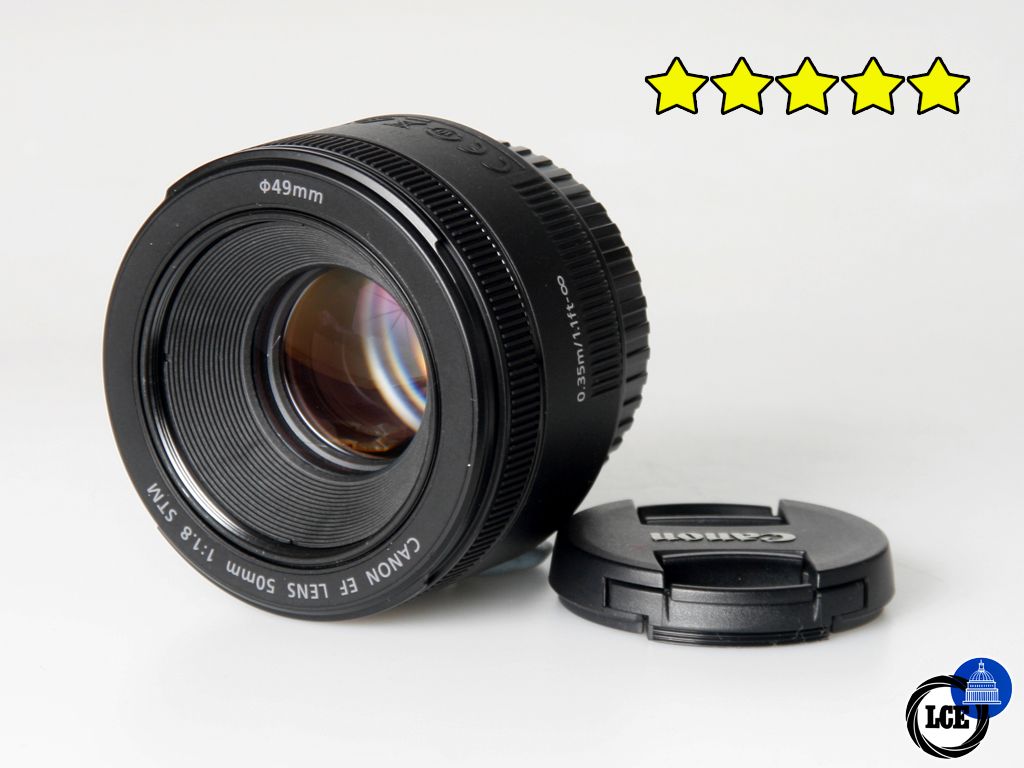 Canon EF 50mm f/1.8 STM (BOXED)