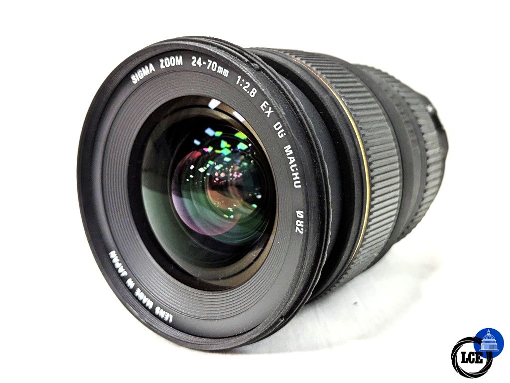 Sigma 24-70mm F2.8 DG EX Canon EF Fit