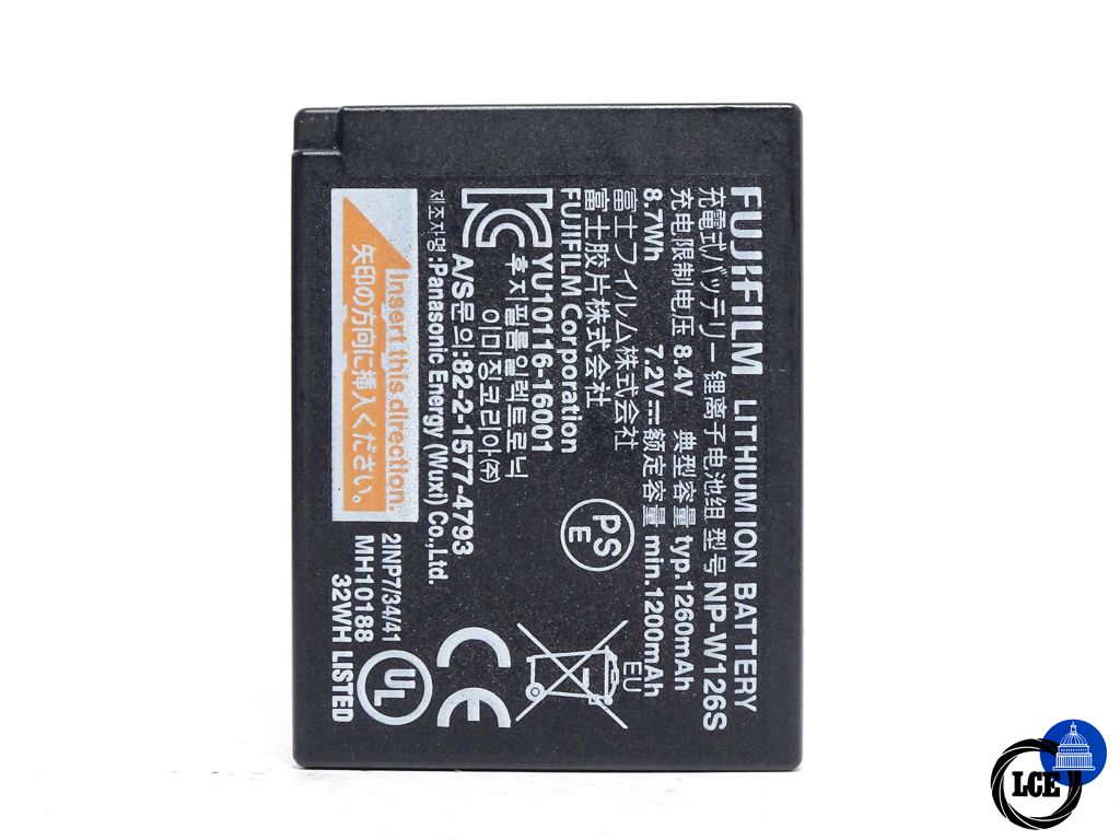 FujiFilm Original W126s Battery