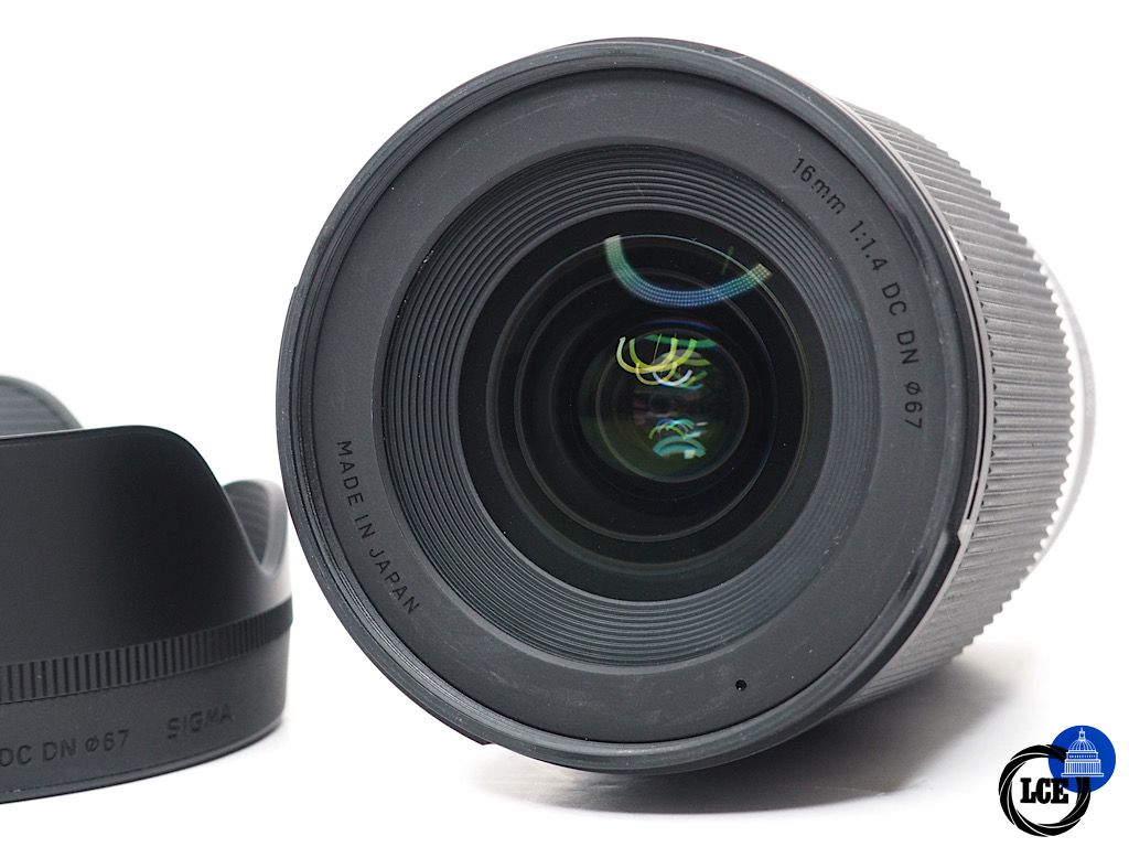 Sigma 16mm f/1.4 DC DN C