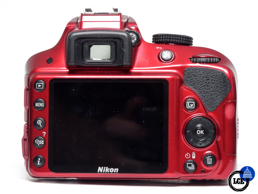 Nikon D3300 + 18-55mm f/3.4-5.6G II (RED EDITION)