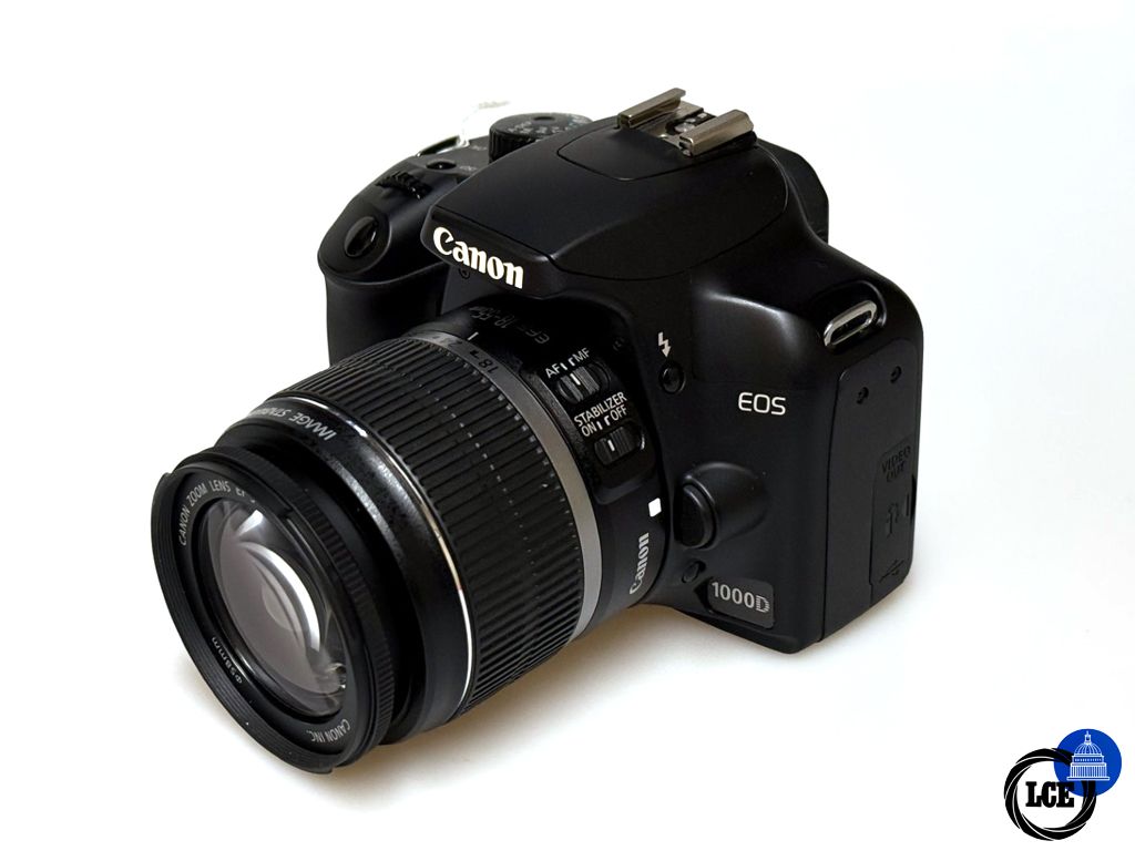 Canon EOS 1000D & 18-55mm IS ( Very low shutter count )