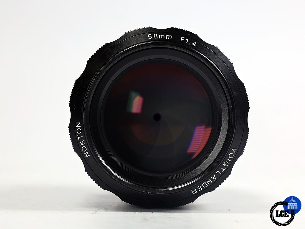 Voigtlander NOKTON 58mm f/1.4 Nikon fit *Boxed*