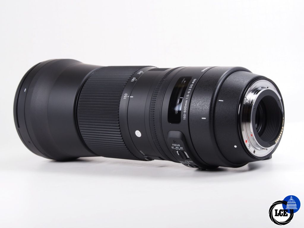 Sigma 150-600mm F5-6.3 DG O/S HSM, Canon EF 