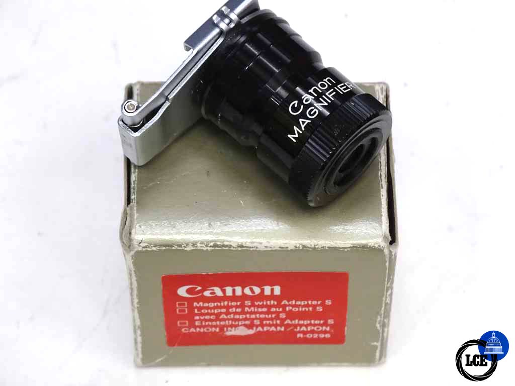 Canon Maginfier S with Adapter S