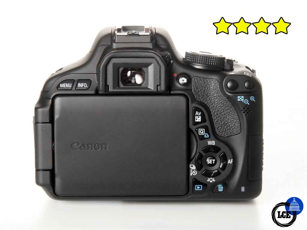 Canon EOS 600D+18-55mm III (Very Low Shutter Count 199)