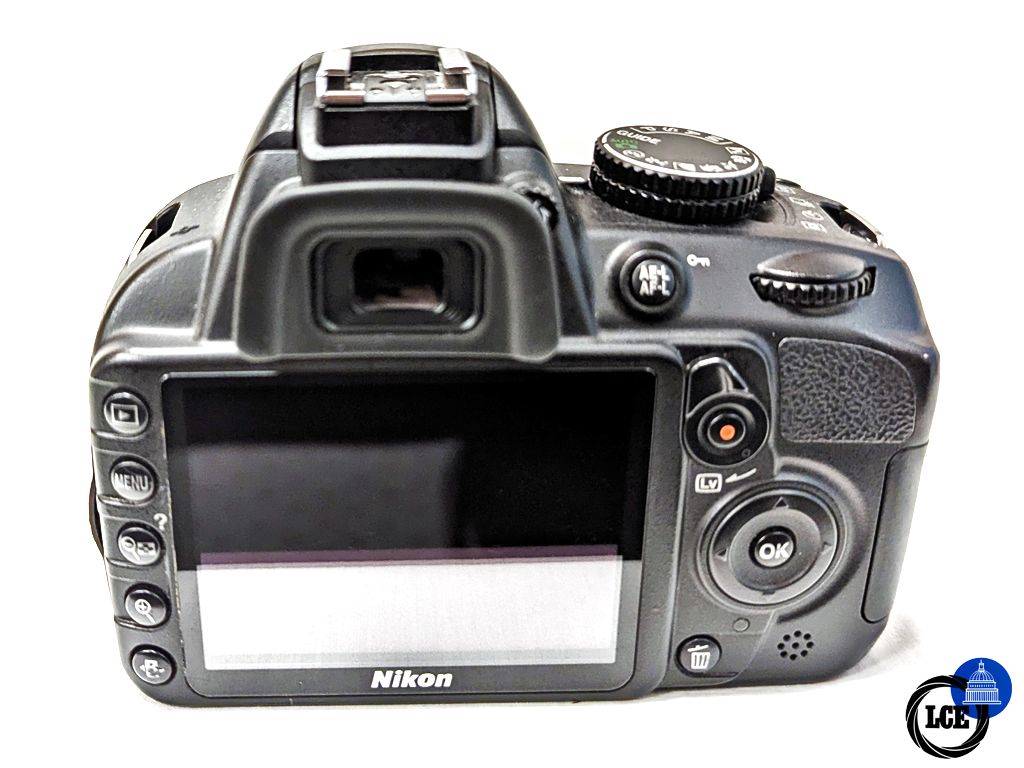 Nikon D3100 + AF-S 18-55mm F3.5-5.6 G VR - Low 8k Shutter Count