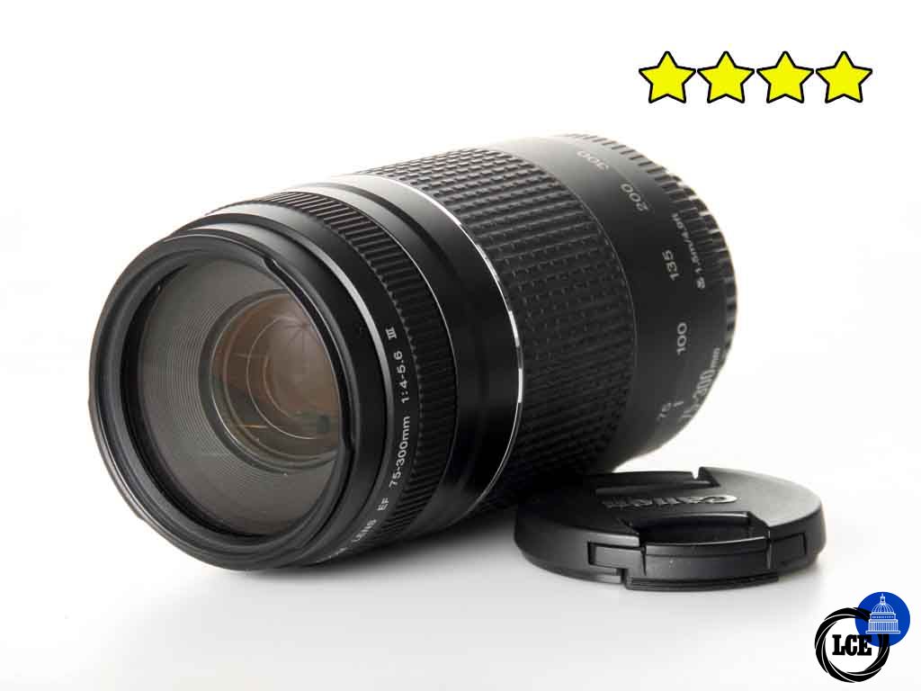 Canon EF 75-300mm f4-5.6 III