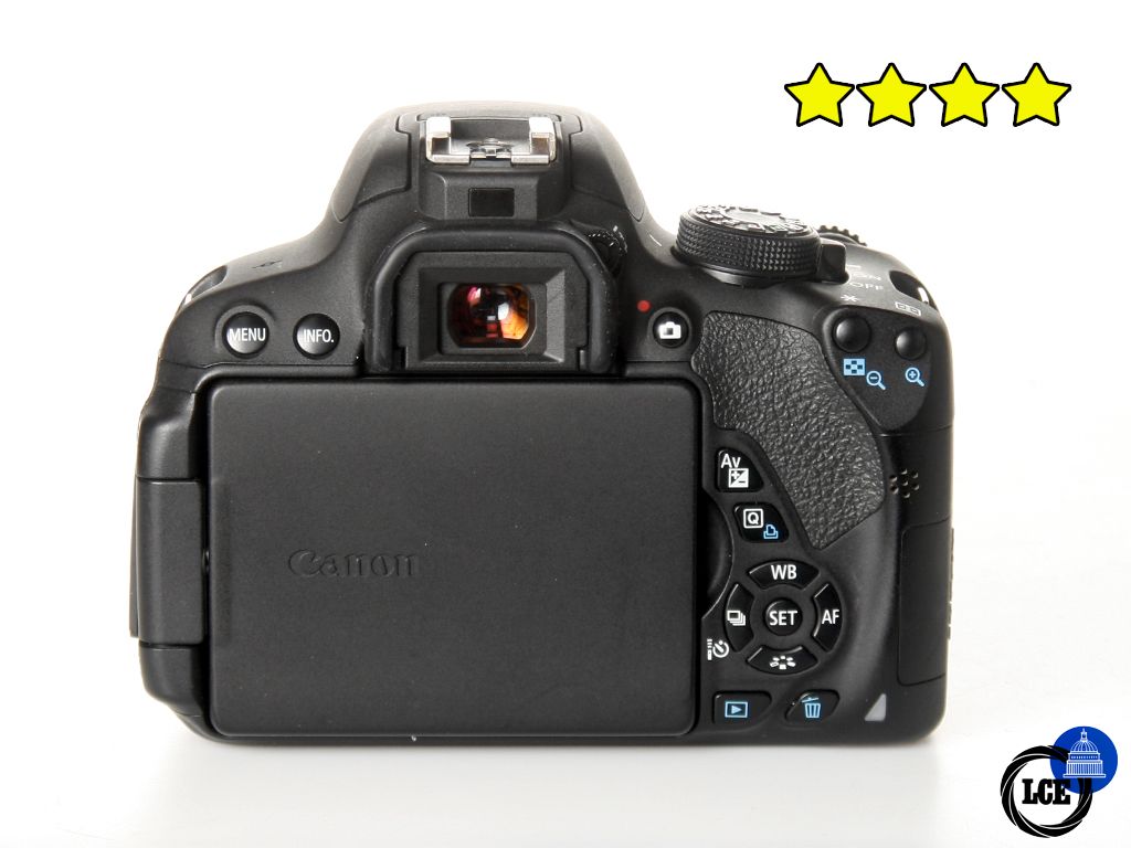 Canon EOS 700D Body (Shutter Count 77,507)