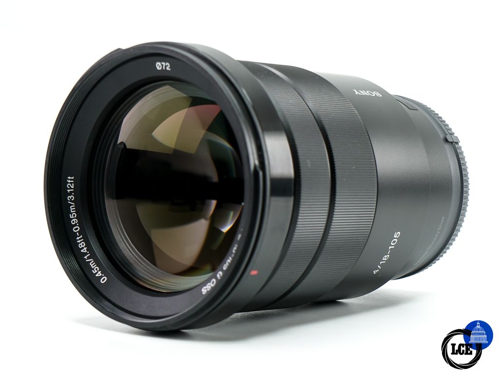 Sony E 18-105mm f4 G PZ OSS