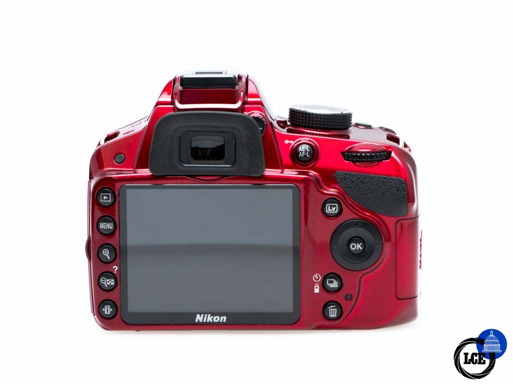 Nikon D3200 Body - Red