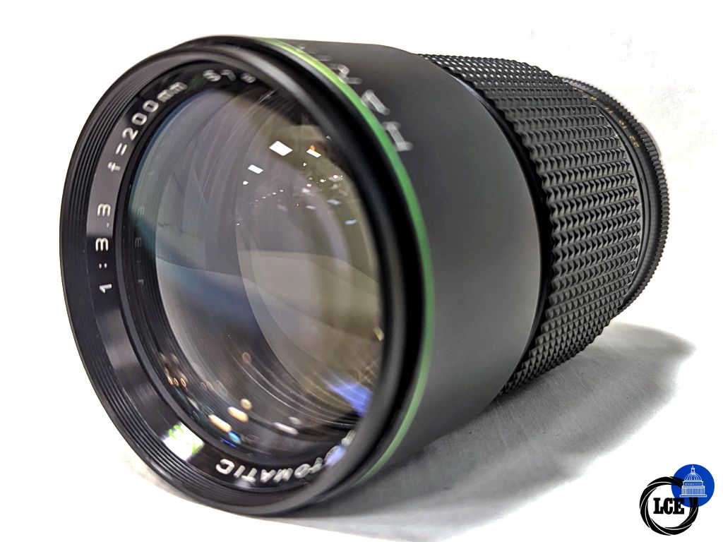 Hanimex 200mm F3.3 MC OM Fit