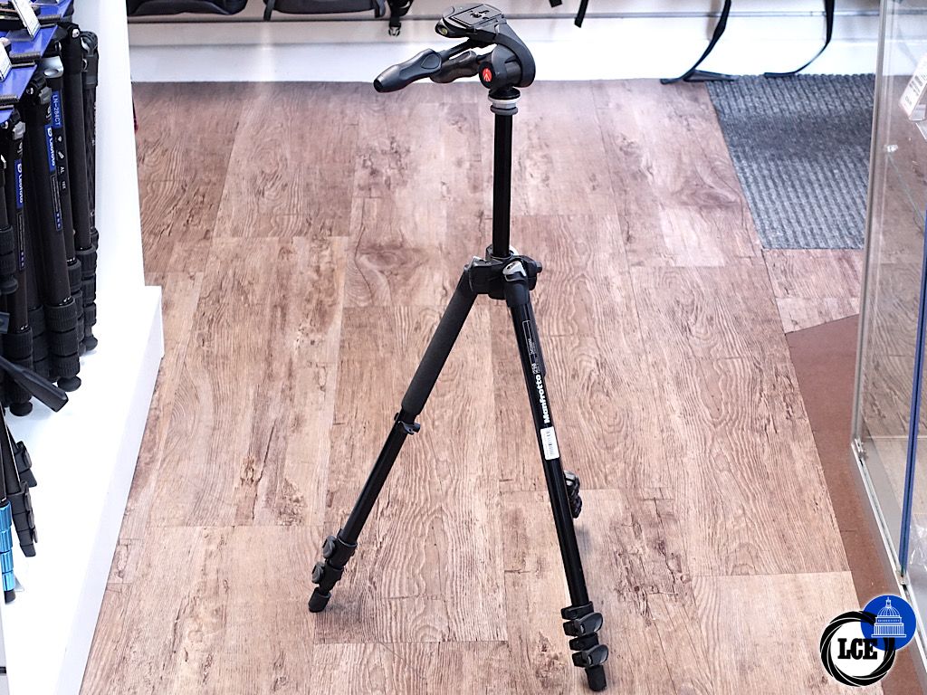 Manfrotto MT293A3 Aluminium Tripod + Adapto Head Kit | 4*