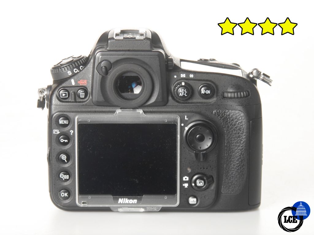 Nikon D800 BODY FX (Shutter Count <50k)